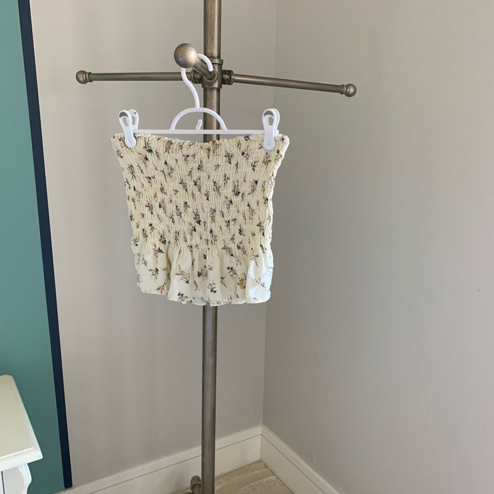 American Eagle Floral Tube Top